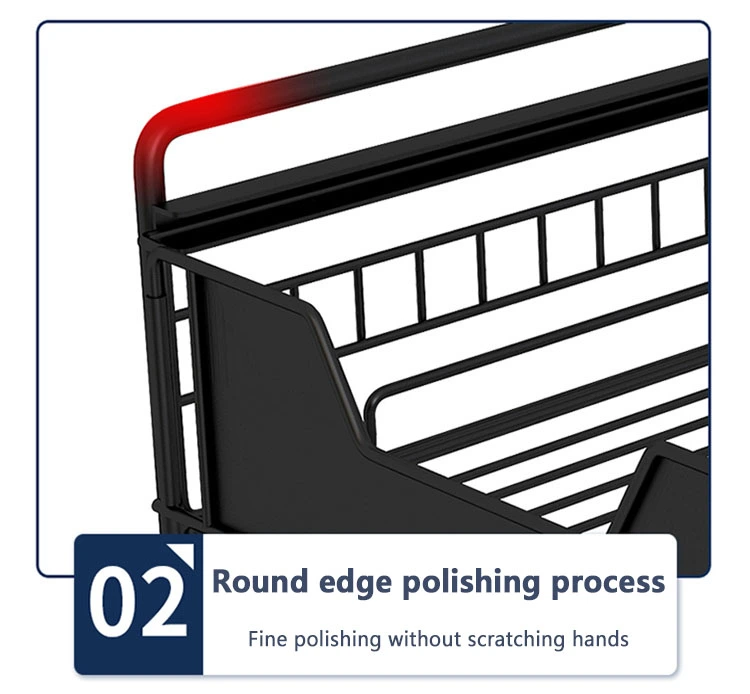 Dual Tier Multifunctional Kitchen Organizer