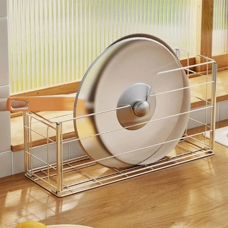 Portaoggetti multiuso per pentole e padelle da cucina